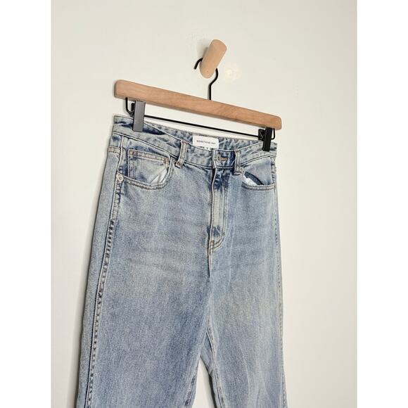 Something Navy Nina Split Leg Jeans Size 4 - Picture 3 of 10